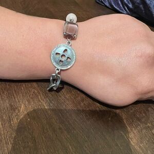 Fossil Bracelet Steel Colors Gems